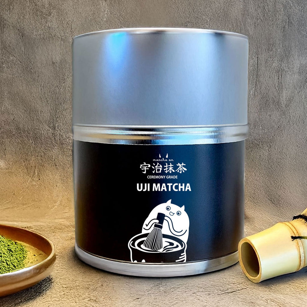 抹茶庵 宇治抹茶 100g｜セレモニーグレード｜繊細な香りと旨みを